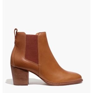 New MADEWELL The Regan Boot in English Saddle Leather